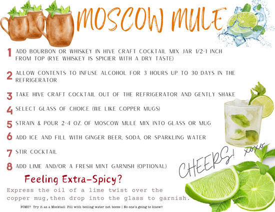 Hive Craft Cocktails: Moscow Mule Cocktail Base